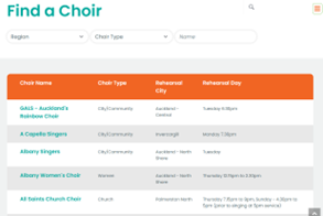 Find A Choir