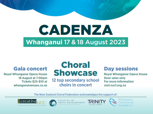 Whanganui   Cadenza  Poster