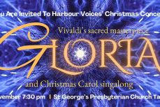 Harbour Voices: Vivaldi's Gloria and a Christmas singalong