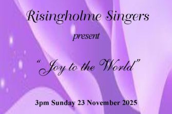 Risingholme Singers: Joy to the World
