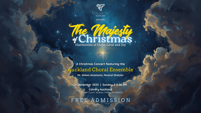 Auckland Choral Ensemble: The Majesty of Christmas - Harmonies of Hope, Love and Joy