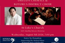 Oregon Chorale & Rotorua District Choir: Joint concert