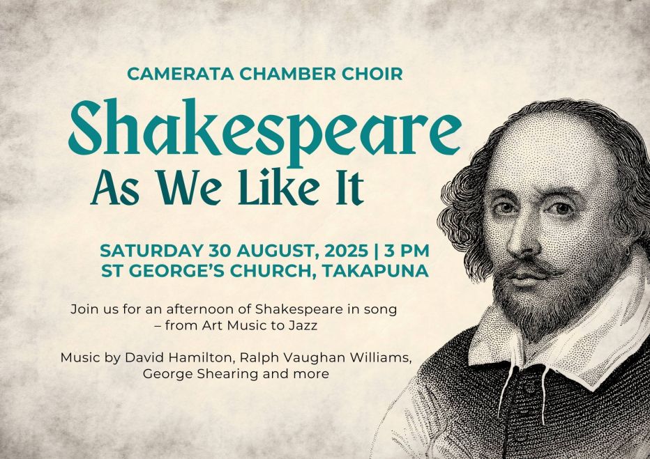 Camerata Chamber Choir: Shakespeare – As We Like It