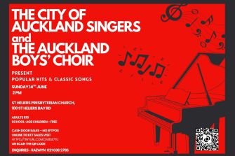 The City of Auckland Singers & Auckland Boys' Choir: In concert...