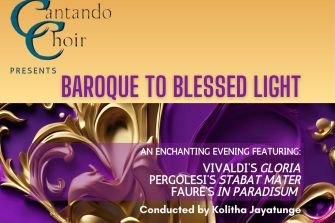 Cantando Choir: Baroque to Blessed Light