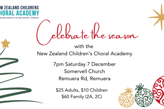 New Zealand Children's Choral Academy: Celebrate the Season