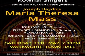 The Kowhai Singers: Haydn's Maria Theresa Mass
