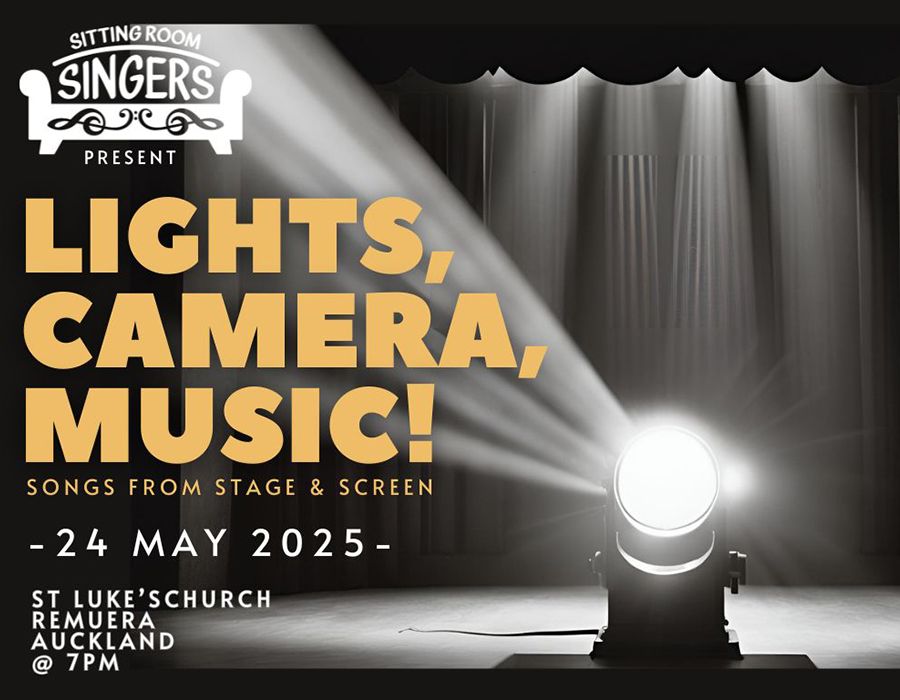 The Sitting Room Singers: Lights, Camera, Music! Songs from Stage & Screen