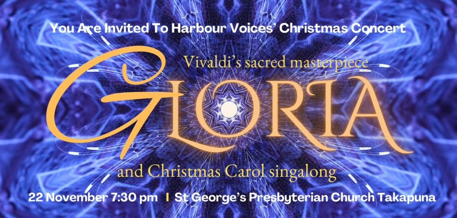 Harbour Voices: Vivaldi's Gloria and a Christmas singalong