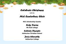 Mid Canterbury Choir: Celebrate Christmas