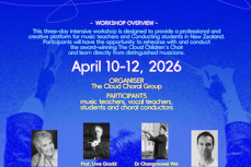 The Cloud: 2026 Choral Conducting & Rehearsal Workshop