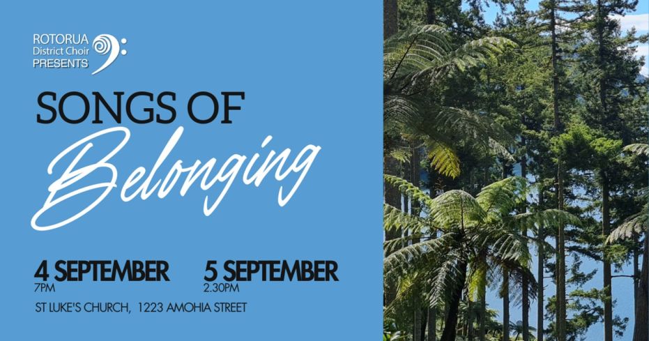 Rotorua District Choir: Songs of Belonging