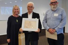 Top Service Award for Warwick Harvey