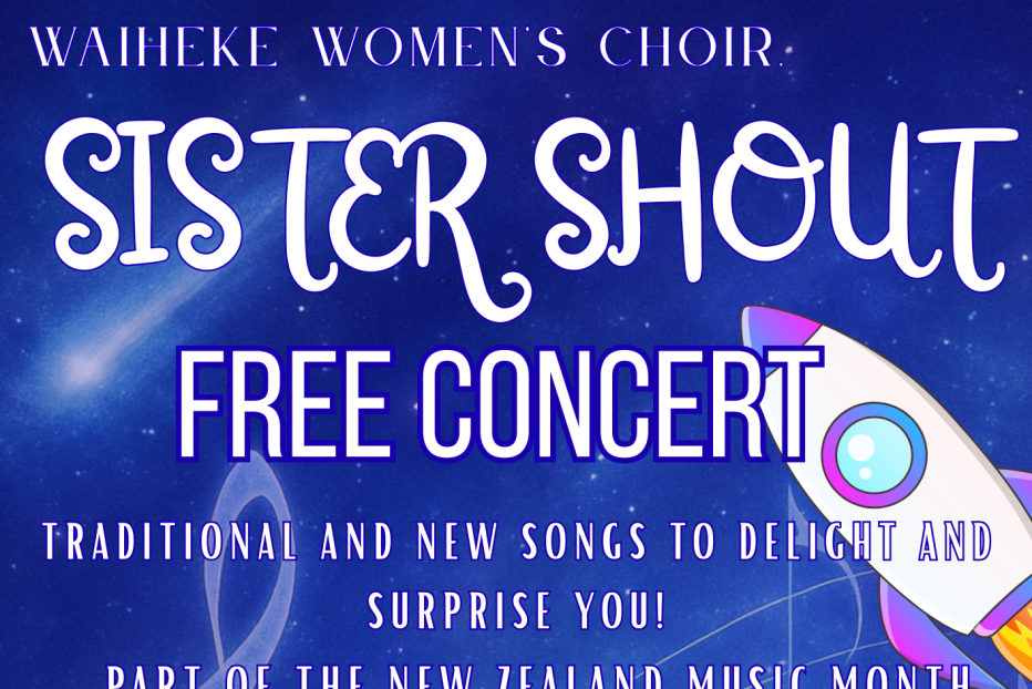 Waiheke Women's Choir: Sister Shout Sings