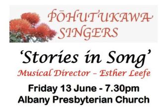 Pōhutukawa Singers Mid-Year Concert: Stories in Song