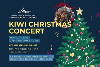Christchurch City Chorus: Kiwi Christmas Concert One