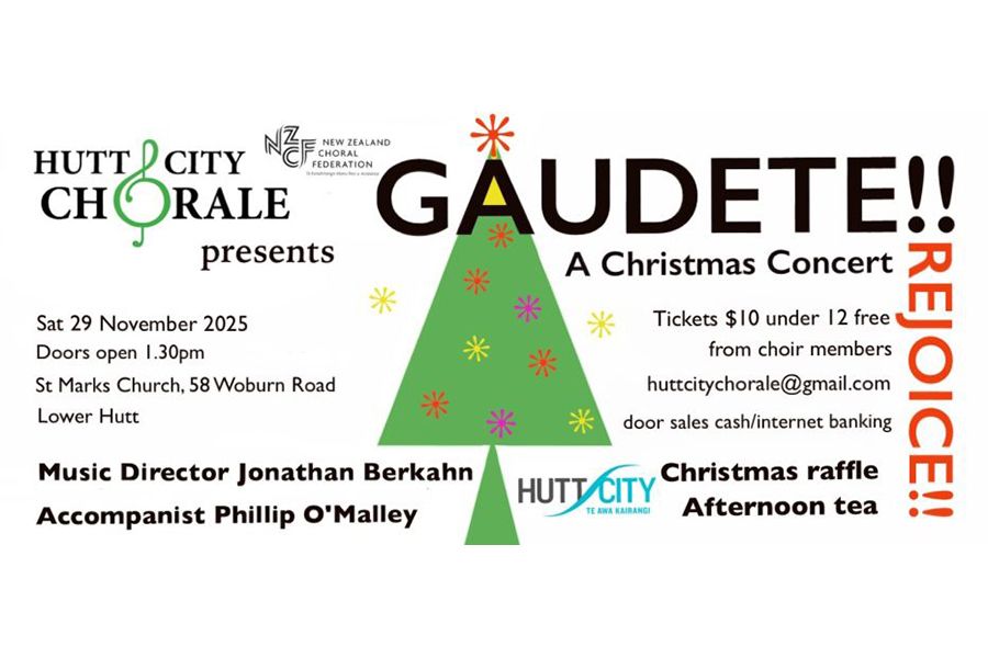Hutt City Chorale: Gaudete!!