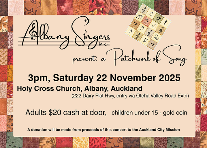 Albany Singers: A Patchwork of Song