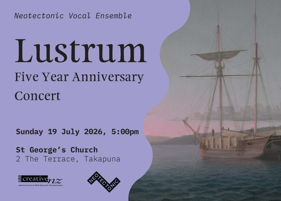 Neotectonic Vocal Ensemble: Lustrum