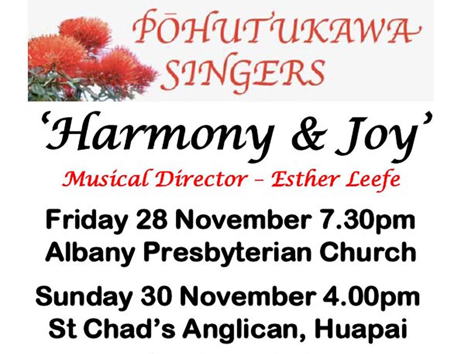 Pohutukawa Singers: Harmony & Joy