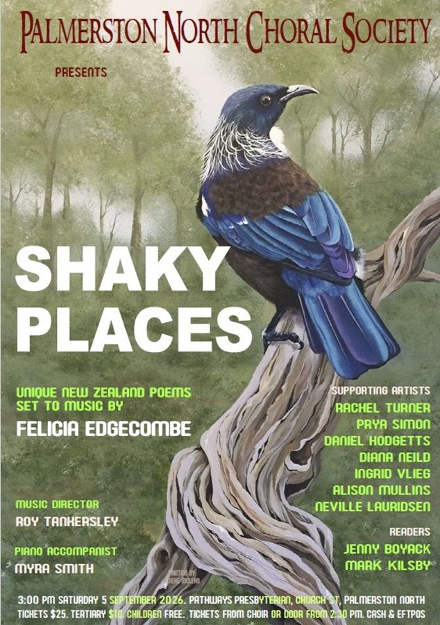 Palmerston North Choral Society: Shaky Places