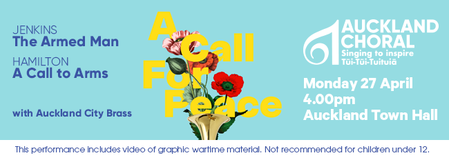 Auckland Choral: A Call For Peace