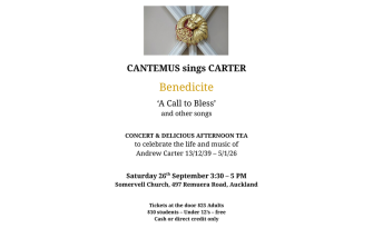Cantemus: Sings Carter 'Benedicite'