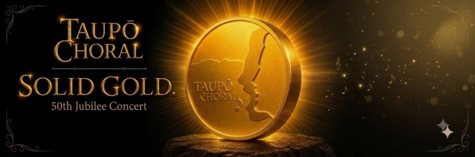 Taupo Choral Society: SOLID GOLD 50th Jubilee Concert