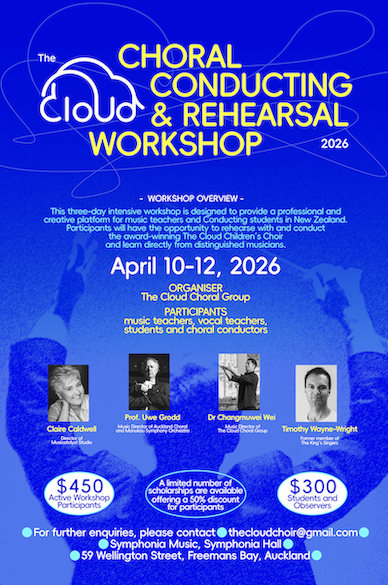 The Cloud: 2026 Choral Conducting & Rehearsal Workshop