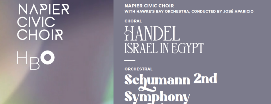 Napier Civic Choir: Handel - Israel in Egypt