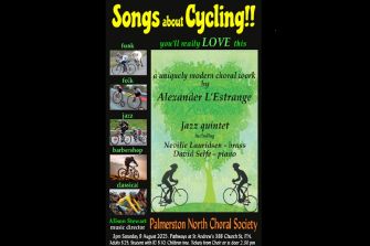 Palmerston North Choral Society: Songs about Cycling