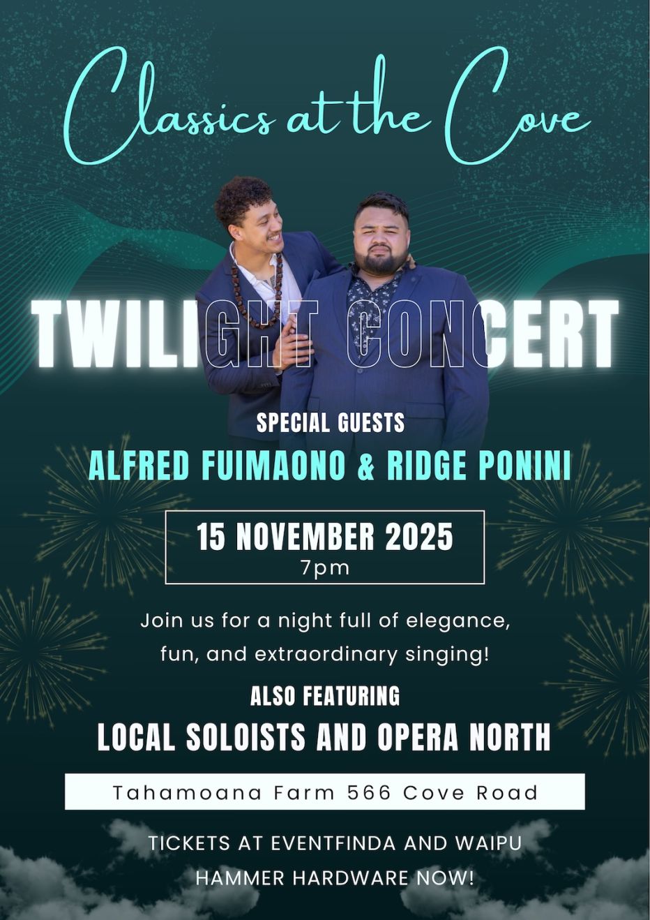Opera North: Classics at the Cove