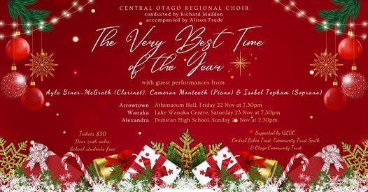 Central Otago Regional Choir: The Very Best Time of Year