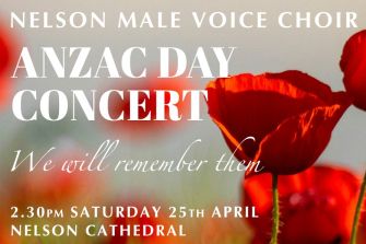 Nelson Male Voice Choir: ANZAC Concert 2026