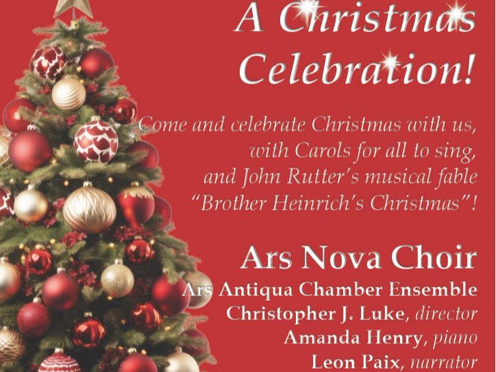 Ars Nova Choir: A Christmas Celebration!