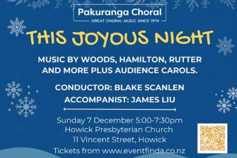 Pakuranga Choral: This Joyous Night