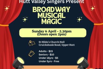 Hutt Valley Singers: Broadway Musical Magic