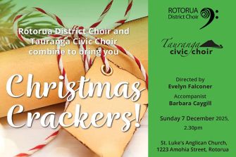 Rotorua District Choir & Tauranga Civic Choir: Christmas Crackers!