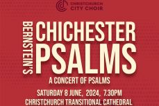 Christchurch City Choir: Bernstein's Chichester Psalms: A Concert of Psalms