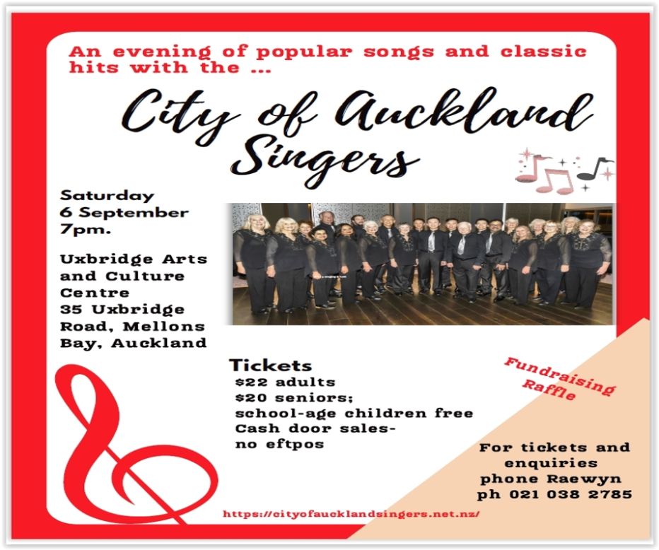 City of Auckland Singers: Annual Concert