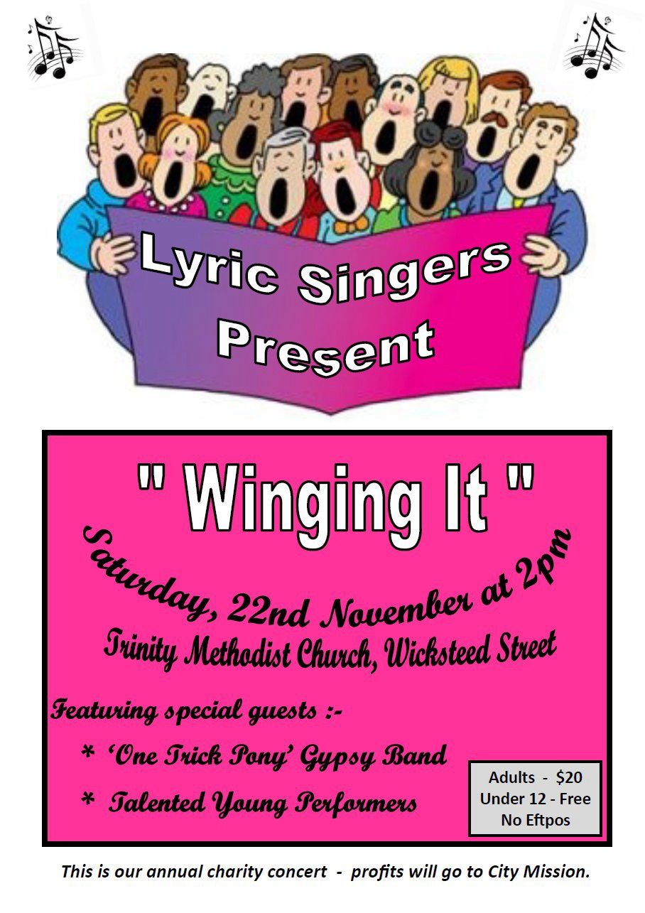 Lyric Singers: Winging It