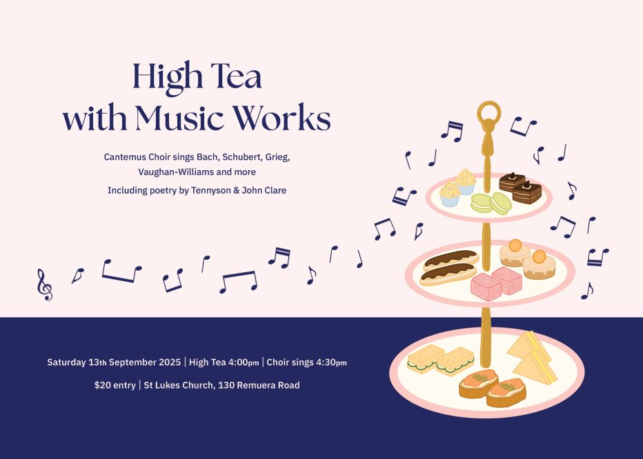 Cantemus Choir: High Tea with Music Works