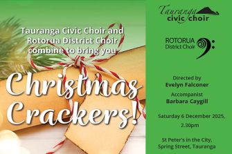 Tauranga Civic Choir & Rotorua District Choir: Christmas Crackers!