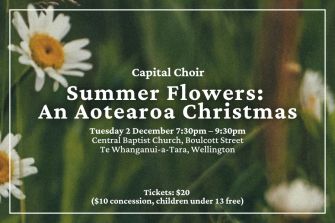Capital Choir: Summer Flowers, an Aotearoa Christmas