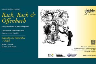 Jubilate Singers: Bach, Bach and Offenbach