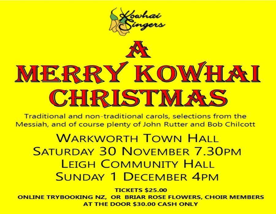 Kowhai Singers: A Merry Kowhai Christmas