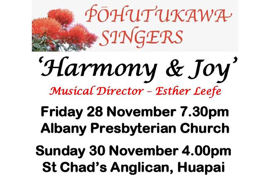 Pohutukawa Singers: Harmony & Joy