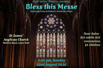 Hutt Valley Singers: Bless This Messe