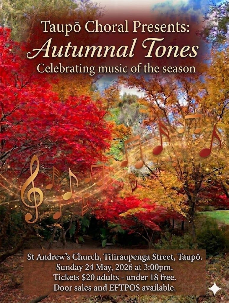 Taupō Choral Society: Autumnal Tones