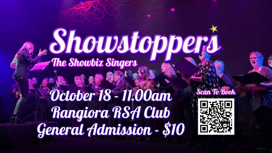 Showbiz Showstoppers: at Rangiora RSA